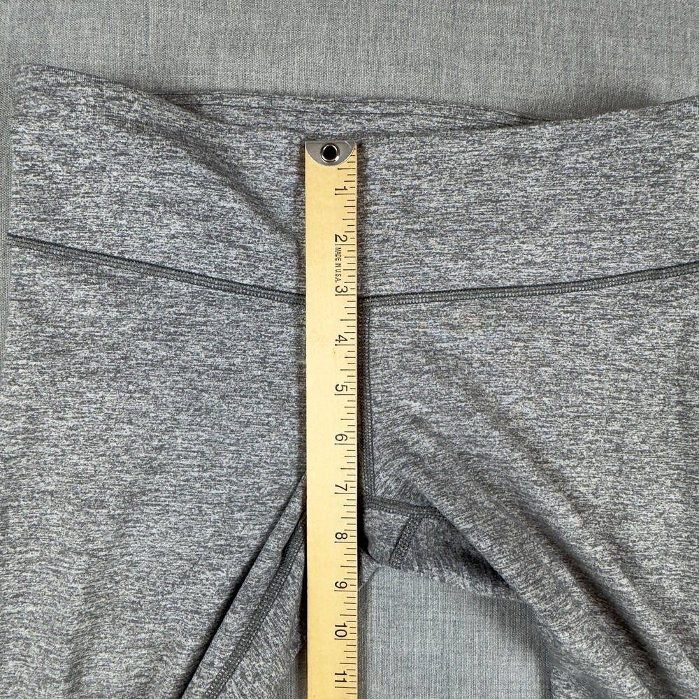Lululemon Pants Womens 6 Heather Gray High Rise Leggings Yoga Stretch Activewear - Picture 7 of 8